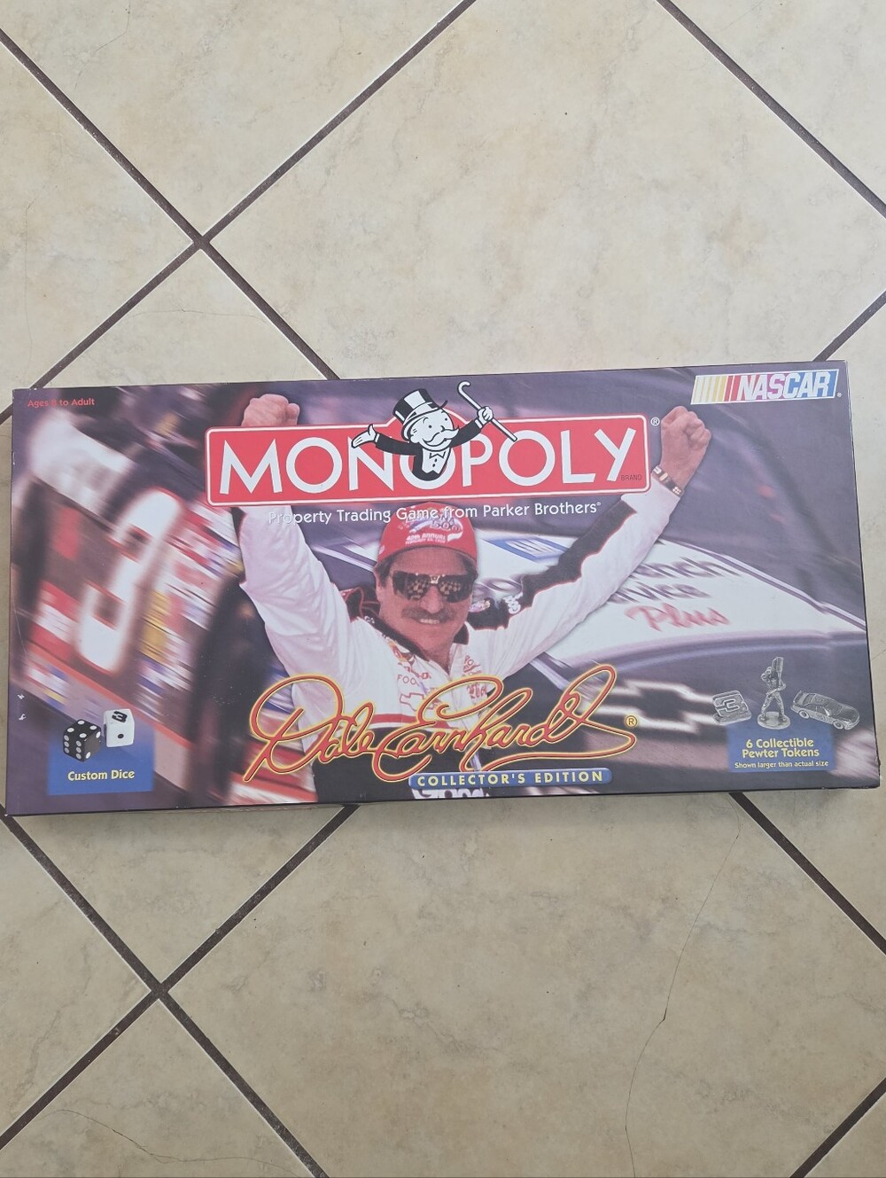2000 Dale Earnhardt NASCAR Monopoly Collector's Edition - Complete